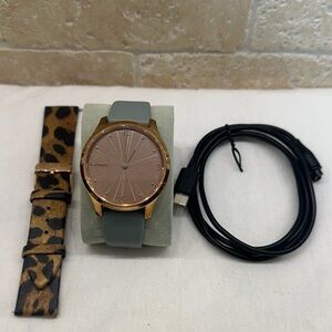 Garmin vívomove Luxe 42mm Case GPS Running Watch "18K Gold PVD"
